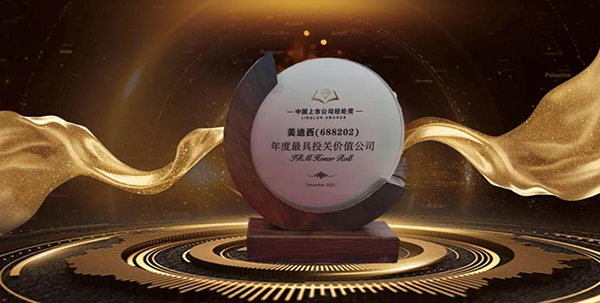 美迪西荣膺年度最具投关价值公司.png 美迪西荣膺年度最具投关价值公司.png